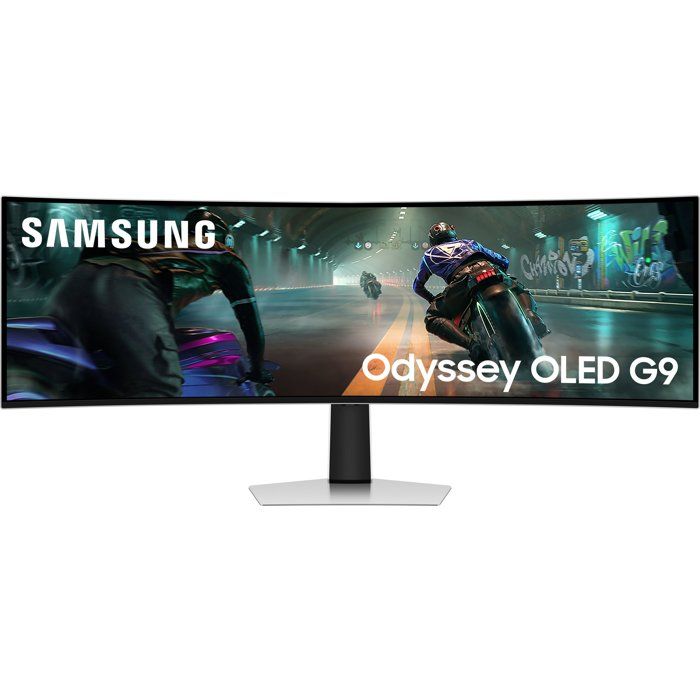 Ecran PC Gamer incurvé - SAMSUNG - 49'' - Dual QHD - 144Hz - Dalle OLED - 0.03ms - Ajustable en hauteur - ODYSSEY OLED G9 - G91SD