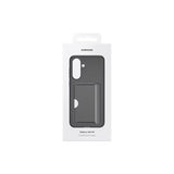 Coque et étui téléphone mobile Samsung arriere avec porte-carte Galaxy A36 5G Noir