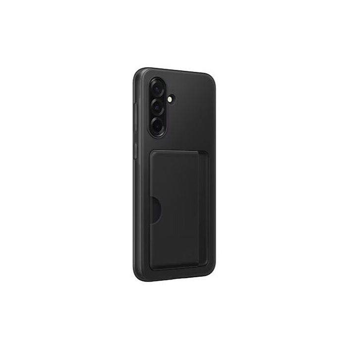 Coque et étui téléphone mobile Samsung arriere avec porte-carte Galaxy A36 5G Noir