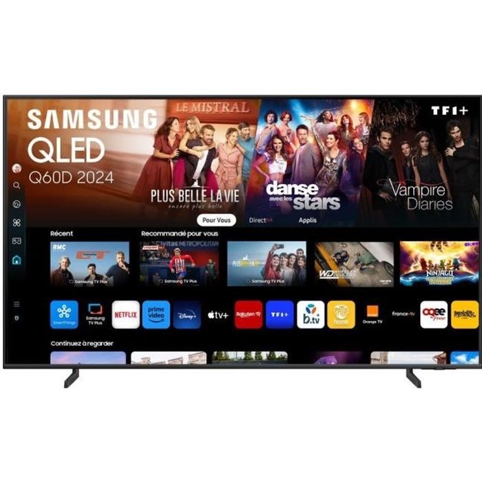 Samsung 50Q60D - TV QLED 50 (127 cm) - 4K UHD 3840x2160 - HDR - Smart TV - Gaming Hub - 3xHDMI - WiFi