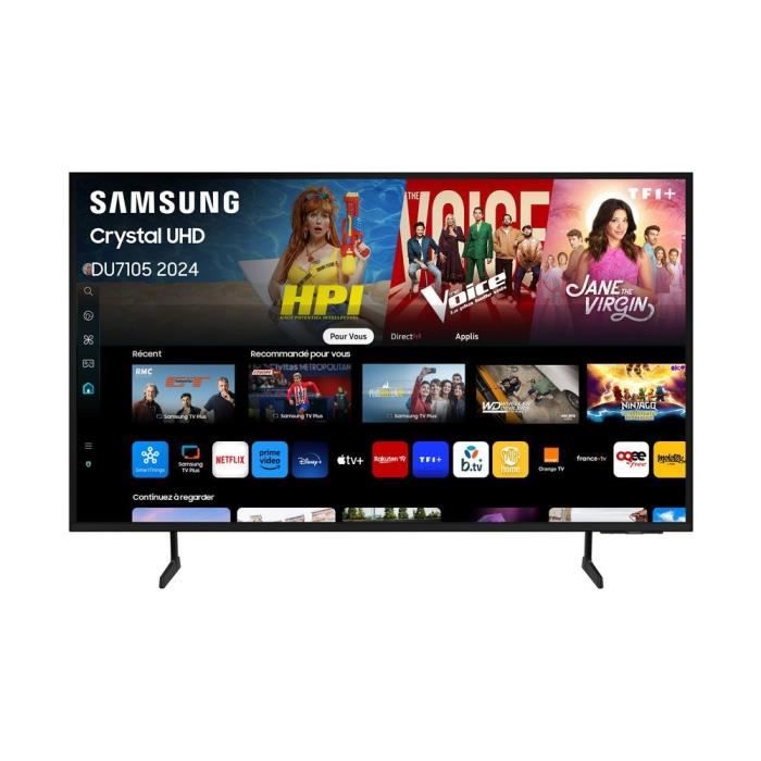 Samsung 70DU7105 - TV LED 70 (178 cm) - 4K UHD 3840x2160 - HDR - Smart TV - Gaming Hub - 3xHDMI - WiFi