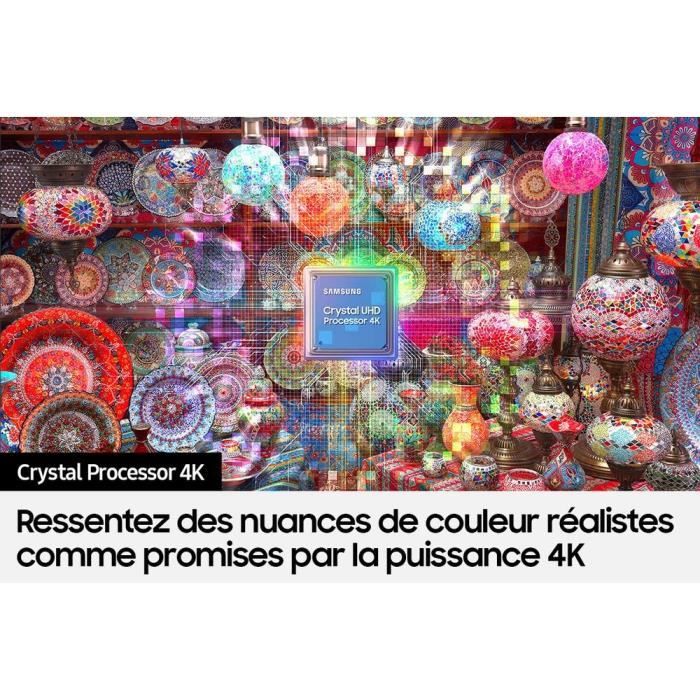 Samsung 70DU7105 - TV LED 70 (178 cm) - 4K UHD 3840x2160 - HDR - Smart TV - Gaming Hub - 3xHDMI - WiFi