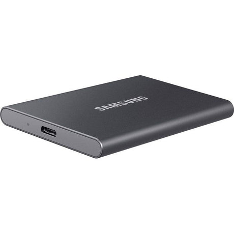 SAMSUNG - T7 Gris - SSD Externe - 1 To - USB 3.2 - Vitesse lecture jusqu'a 1 050 Mo/s