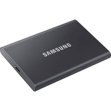 SAMSUNG - T7 Gris - SSD Externe - 1 To - USB 3.2 - Vitesse lecture jusqu'a 1 050 Mo/s