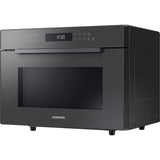 Micro-ondes Combiné 35L - SAMSUNG - MC35R8088CC - Charbon - 52,8 x 40,4 x 48,1 cm - Fonction Air Fry