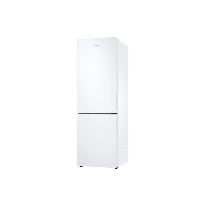 Réfrigérateur congélateur - SAMSUNG - RB33B610EWW - 344L - 185cm - E - No Frost - Poignées int côté - Blanc