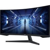 Ecran PC Gamer Incurvé - SAMSUNG - 34 - UWQHD - 165Hz - Dalle VA - 1ms - LC34G55TWWPXEN