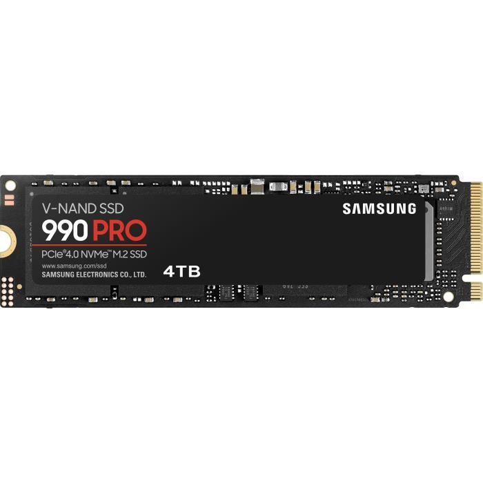 SAMSUNG SSD Interne 990 PRO 4 To MZ-V9P4T0BW