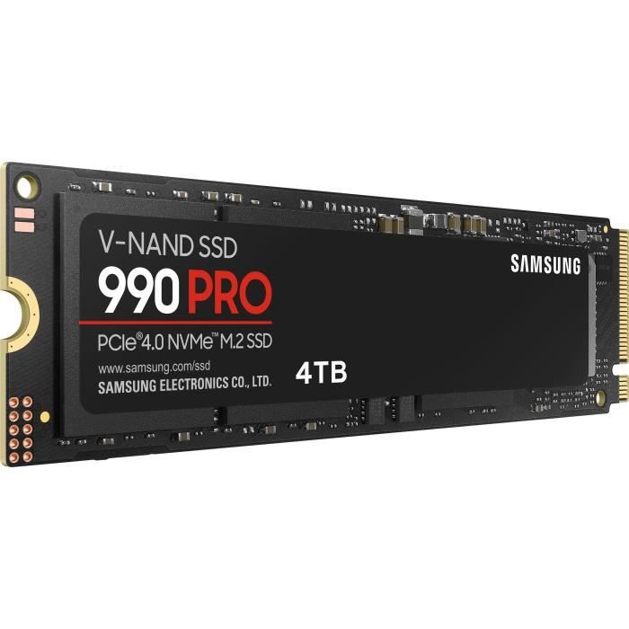 SAMSUNG SSD Interne 990 PRO 4 To MZ-V9P4T0BW