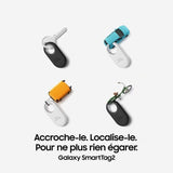 Accessoire pour téléphone mobile Samsung Pack de 4 Galaxy SmartTag2 Noir et Blanc