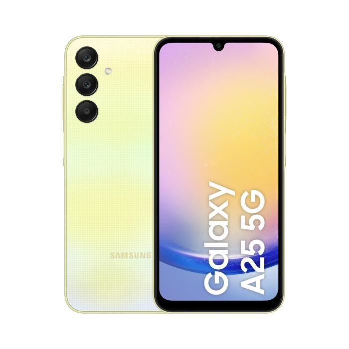 Samsung Galaxy A25 Smartphone 128 Go 5G Lime