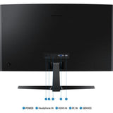Ecran PC Incurvé - SAMSUNG - 24 - FHD - 100Hz - Dalle VA - 4ms - LS24D366GAUXEN