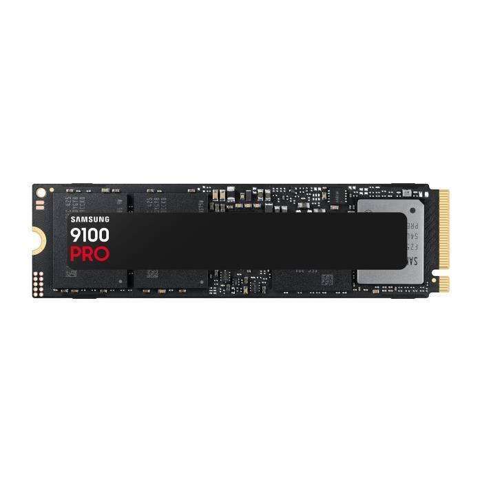 Samsung - 9100 PRO - SSD Interne - NVMe M.2 PCIe 5.0 x4 - 4 To - Vitesse de lecture jusqu'a 14 800 Mo/s - MZ-VAP4T0BW