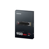 Samsung - 9100 PRO - SSD Interne - NVMe M.2 PCIe 5.0 x4 - 4 To - Vitesse de lecture jusqu'a 14 800 Mo/s - MZ-VAP4T0BW