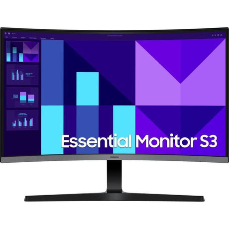 Ecran PC Incurvé - SAMSUNG - 27 - FHD - 100Hz - Dalle VA - 4ms - LS27D390GAUXEN