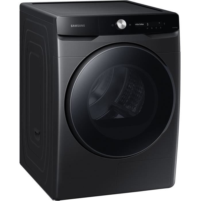 Seche-linge pompe a chaleur SAMSUNG DV16T8520BV - 16 kg - Digital Inverter - L84,4cm - Optimal Dry - Noir