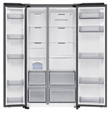 Réfrigérateur américain - SAMSUNG - RS70F65QET - 2 portes - 659 L - Classe E - Platinum Inox
