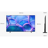 Samsung TU65U7025F - TV LED 65 (165 cm) - 4K UHD 3840x2160 - HDR - Smart TV - Gaming Hub - 3xHDMI - WiFi