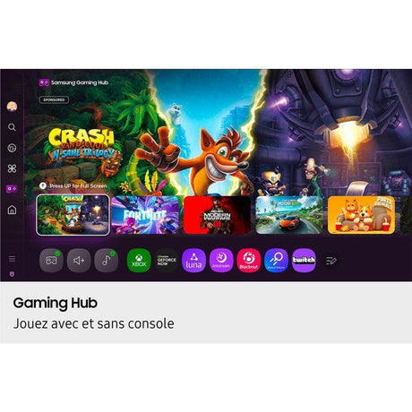 Samsung TU65U7025F - TV LED 65 (165 cm) - 4K UHD 3840x2160 - HDR - Smart TV - Gaming Hub - 3xHDMI - WiFi