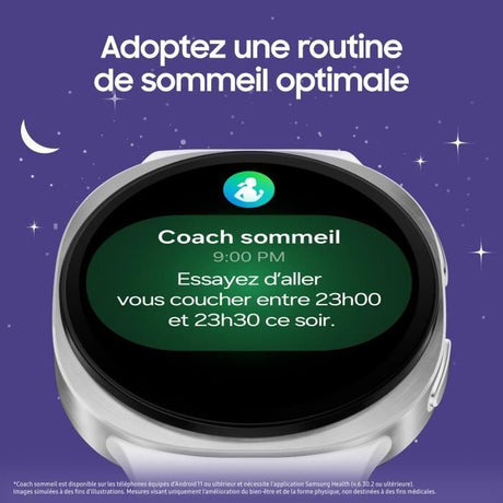 Samsung Galaxy Watch8 Montre connectée Bluetooth 40mm Graphite