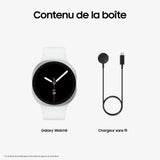 Samsung Galaxy Watch8 Montre connectée Bluetooth 44mm Silver