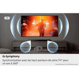 SAMSUNG HW-B66CF - Barre de son Series 3.1ch - Caisson sans fil 6,5'' - HP Central - Adaptative Sound Lite