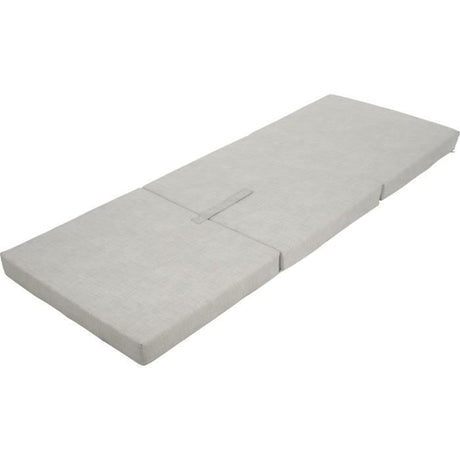Chauffeuse pliante multi-positions - SAMBA - Mousse et tissu - Beige - 190 x 70 x 9 cm