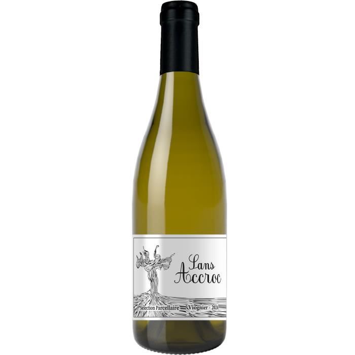 Sans Accroc 2024 - Sélection parcellaire de la vallée du Rhone Viognier - Vin de France - Vin blanc