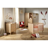 Commode a langer - SAUTHON - Arty - 3 tiroirs - Chene Suave