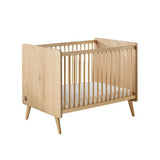 Lit bébé - 120 x 60 cm - Matelas inclus - Arty - Chene Suave/Hetre - SAUTHON