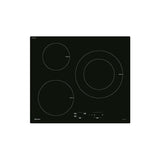 Table de cuisson induction - SAUTER - 3 zones - 7200W - L60 x P52cm - Revetement verre - Noir - SPI4367B