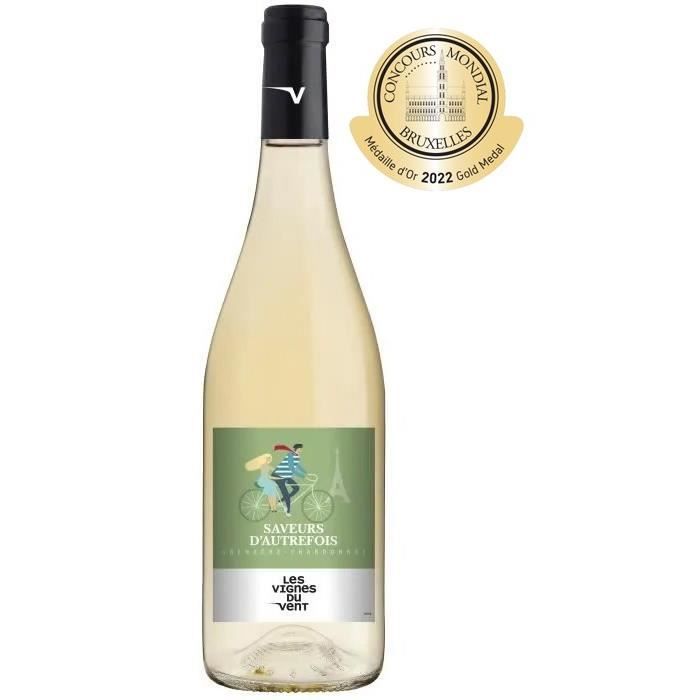 Saveurs d'Autrefois Les Vignes du Vent 2023 Côtes Catalanes - Vin blanc de Languedoc