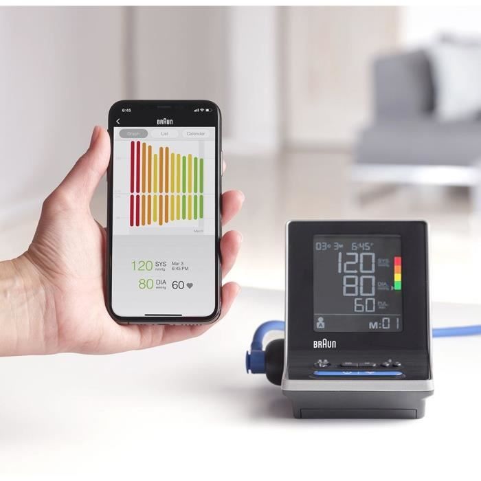 Tensiometre Braun Tensiometre intelligent ExactFit™ 5 Connect - BUA6350EU