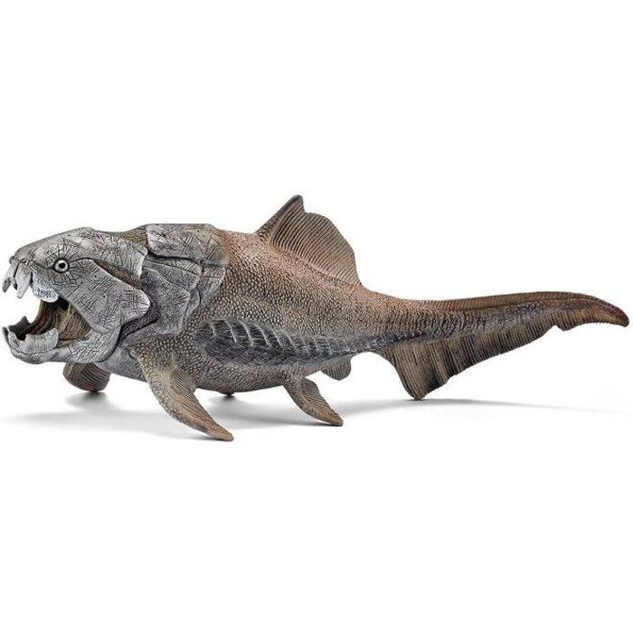 Figurine Dunkleosteus, SCHLEICH 14575 Dinosaurs, Gris, Mixte, A partir de 3 ans