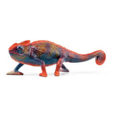 Figurine Caméléon, Figurine qui change de couleur avec la chaleur, jouet pour enfants des 3 ans, Schleich 14858 WILD LIFE