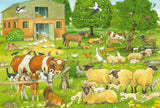 Puzzle - SCHMIDT SPIELE - Familles d'animaux a la ferme - 100 pieces - Des 6 ans