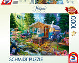 Puzzle - SCHMIDT SPIELE - La caravane dans les montagnes - 1000 pieces - Des 12 ans