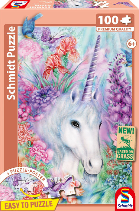 Puzzle - SCHMIDT SPIELE - Douce beauté de la licorne - 100 pieces - Des 6 ans