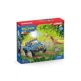 Coffret Voiture tout-terrain avec avant-poste Dino, jouet dinosaure pour enfants, des 4 ans, Schleich 41464 DINOSAURS