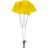 Sauvetage en Parachute, Coffret schleich avec 1 parachute, 1 figurine humaine et 1 dinosaure, Ensemble de Jouets Préhistoriques de