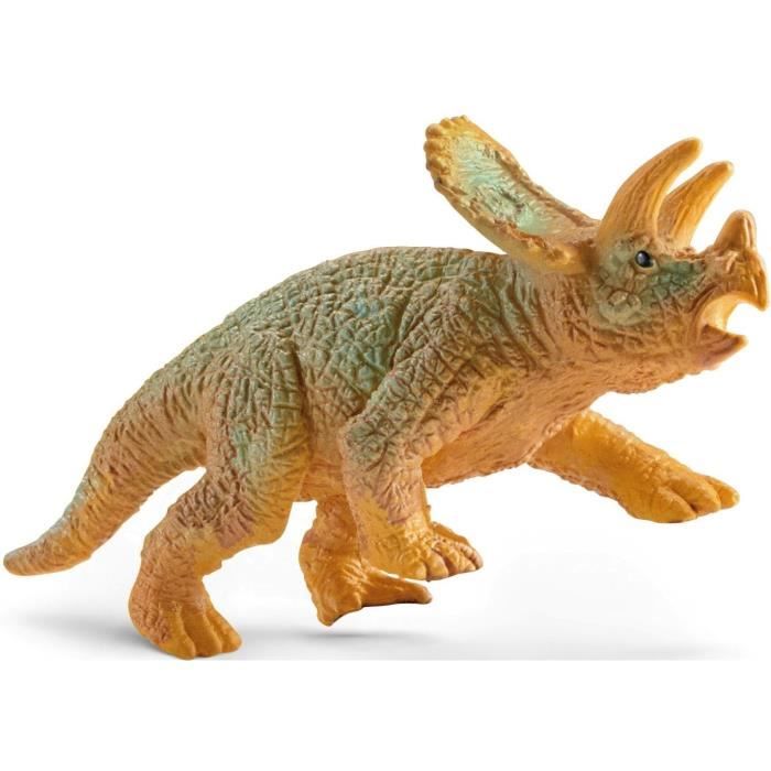 Sauvetage en Parachute, Coffret schleich avec 1 parachute, 1 figurine humaine et 1 dinosaure, Ensemble de Jouets Préhistoriques de