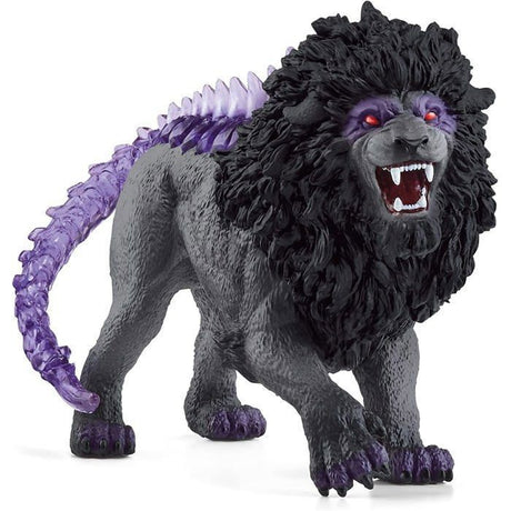 Figurine Lion des Ténebres - Figurine Hautement Détaillée et Réaliste a la Queue Transparente - Jouet pour Garçons et Filles -