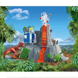 Expédition au grand Volcan, 1 figurine de chercheuse et 2 jouets dinosaures, Pour enfants des 5 ans, Schleich 42564 DINOSAURS