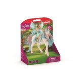 Coffret de Figurines Fée Eyela avec Jouet Licorne de Princesse - Princesse Volante avec Figurine Licorne et Baguette Magique -