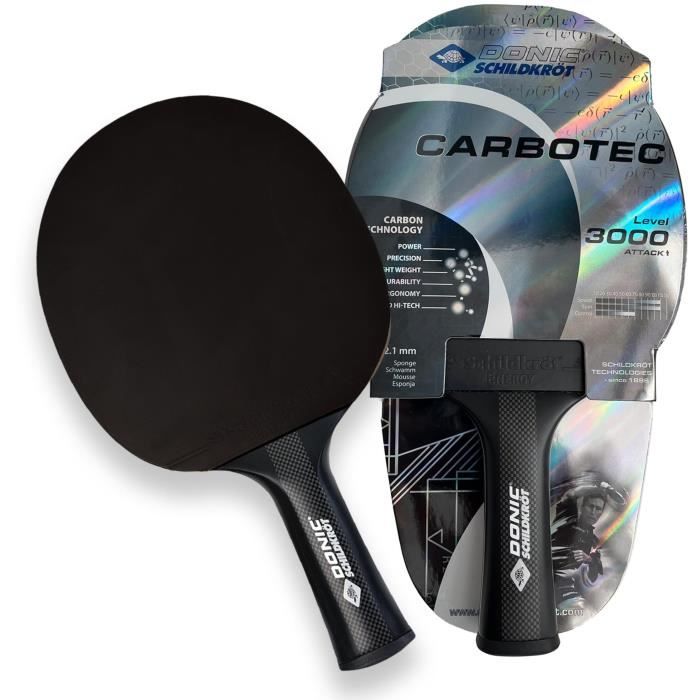 Raquette de tennis de table - SCHILDKRÖT - CARBOTEC 3000