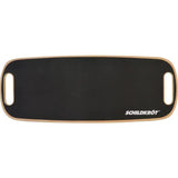 Planche d'équilibre - Fitness - SCHILDKRÖT - Antidérapant - Diametre 11 cm - 73,5 x 28 cm - WOODEN BALANCE BOARD