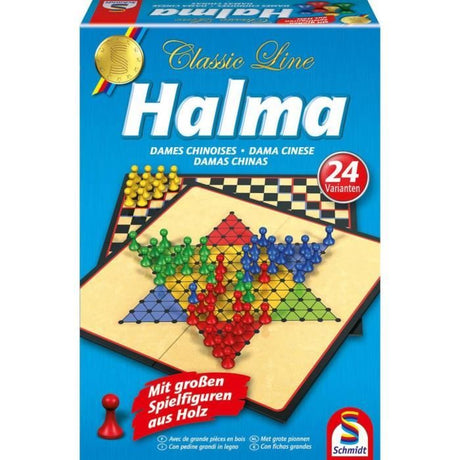 Dames Chinoises - Jeu de société de plateau - 49217 - Classic Line - Schmidt spiele