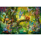 Puzzle FÈes dans la foret - SCHMIDT SPIELE - 200 pieces - Avec baguette magique