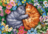 Puzzle - SCHMIDT SPIELE - Sommeil aux pattes de velours - 1000 pieces - Des 12 ans
