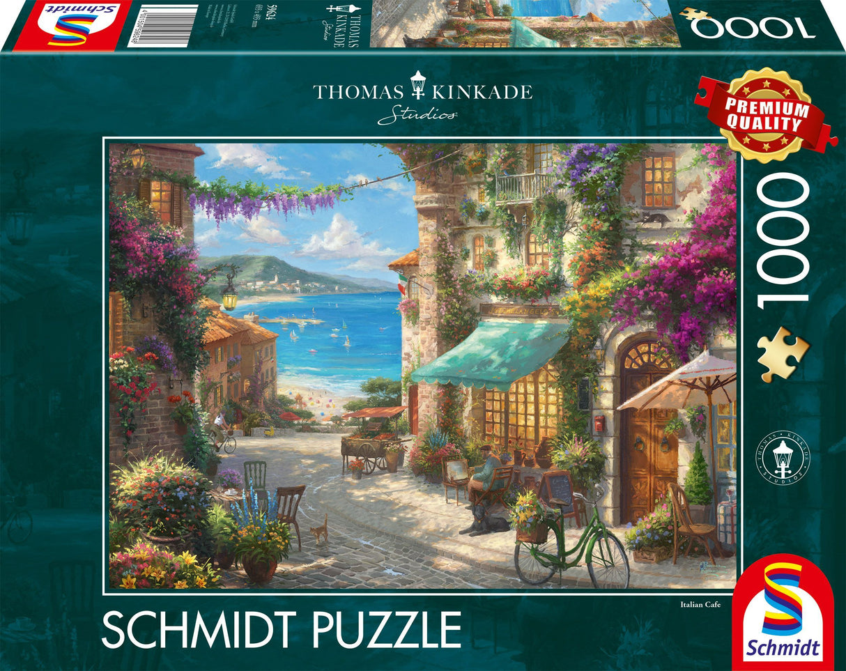 Puzzle - SCHMIDT SPIELE - Café sur la Riviera italienne - 1000 pieces - Des 12 ans